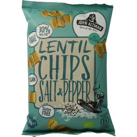 Linzen chips salt & pepper bio