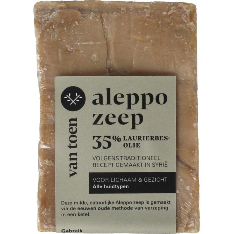 Aleppo zeep 35% laurierbesolie