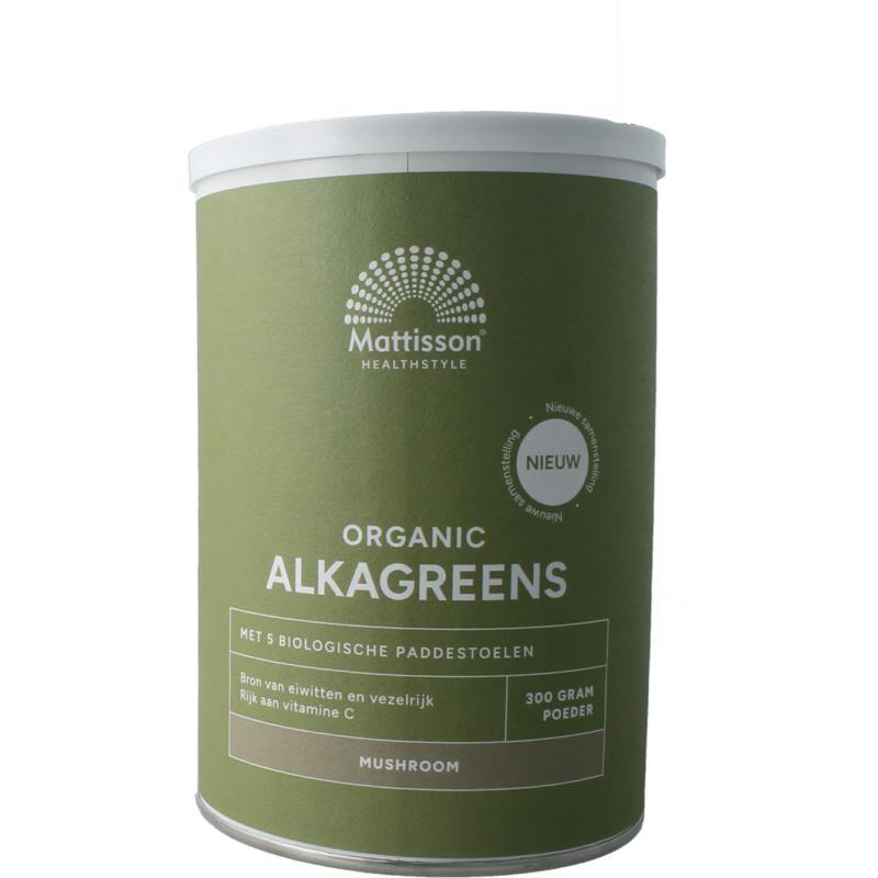 Mattisson organic alkagreens mushroo bio