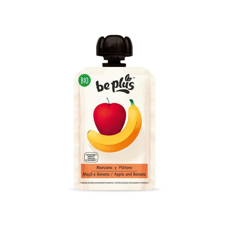 Knijpfruit 100% apple banana bio