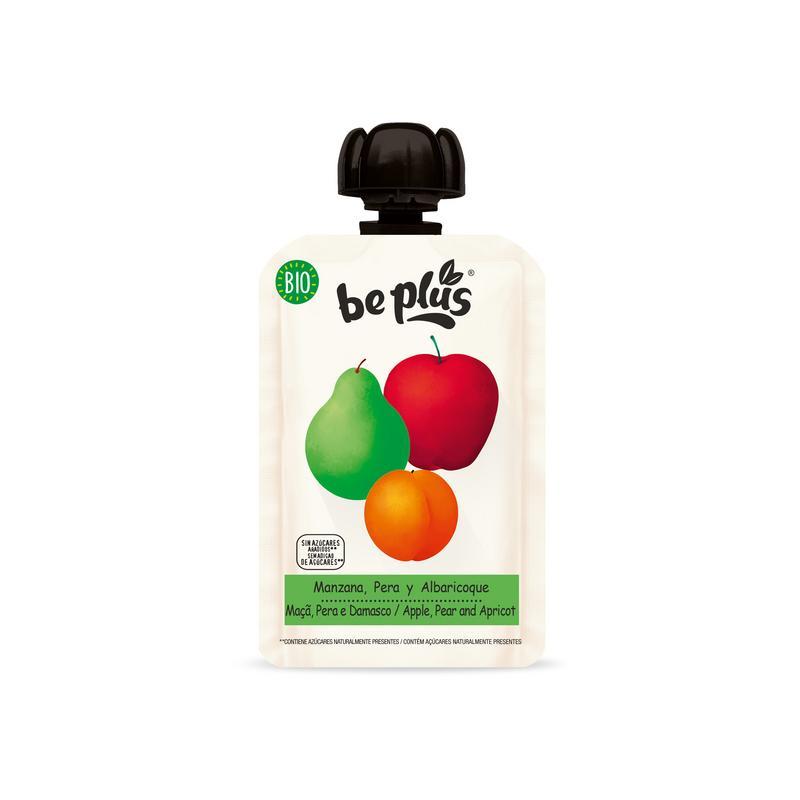 Knijpfruit 100% apple pear apricot bio