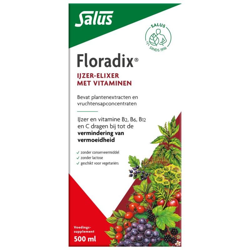 Floradix ijzer elixer