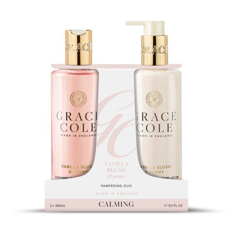 Vanilla blush & peony bodycare duo