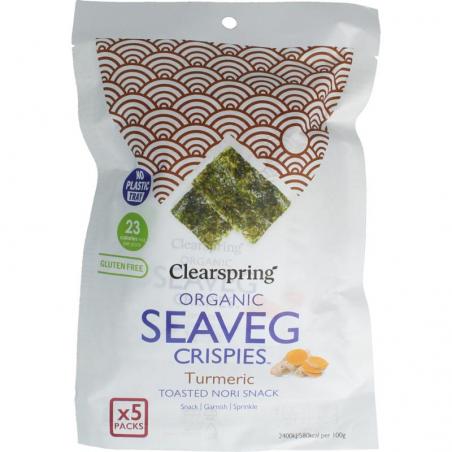 Seaveg - Crispies turmeric multipack bio