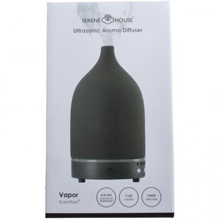 Aroma diffuser vapor antraciet