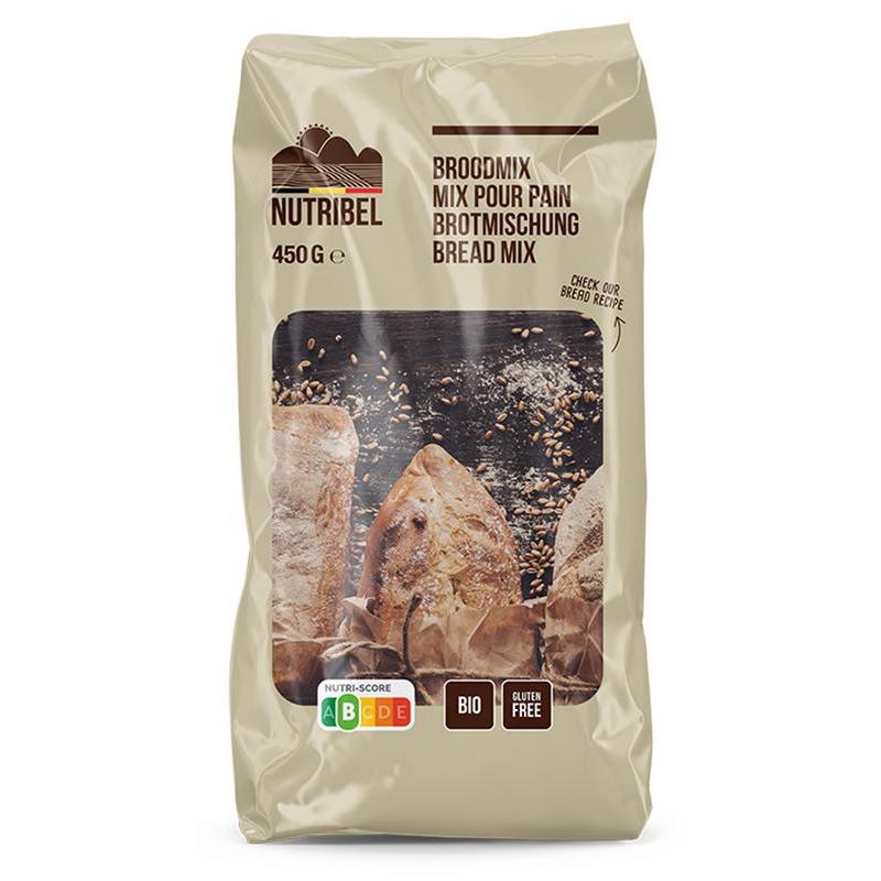 Broodmix vezelrijk glutenvrij bio