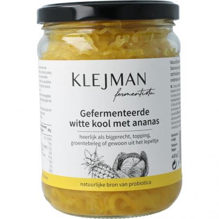 Gefermenteerde witte kool met ananas