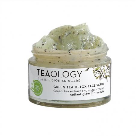 Green tea detox face scrub