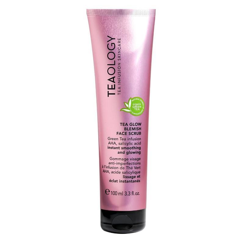 Tea glow blemish face scrub