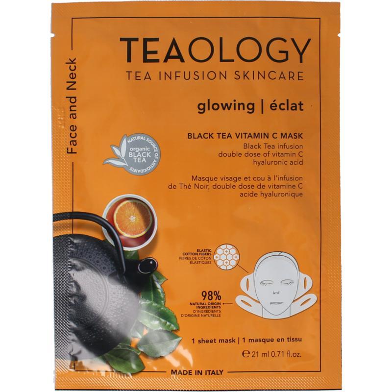 Black tea vitamine C mask