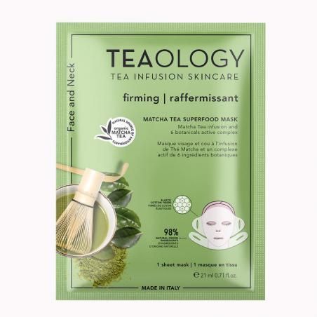Matcha tea superfood mask