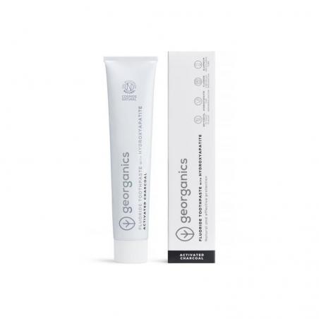 Toothpaste fluor charcoal tube