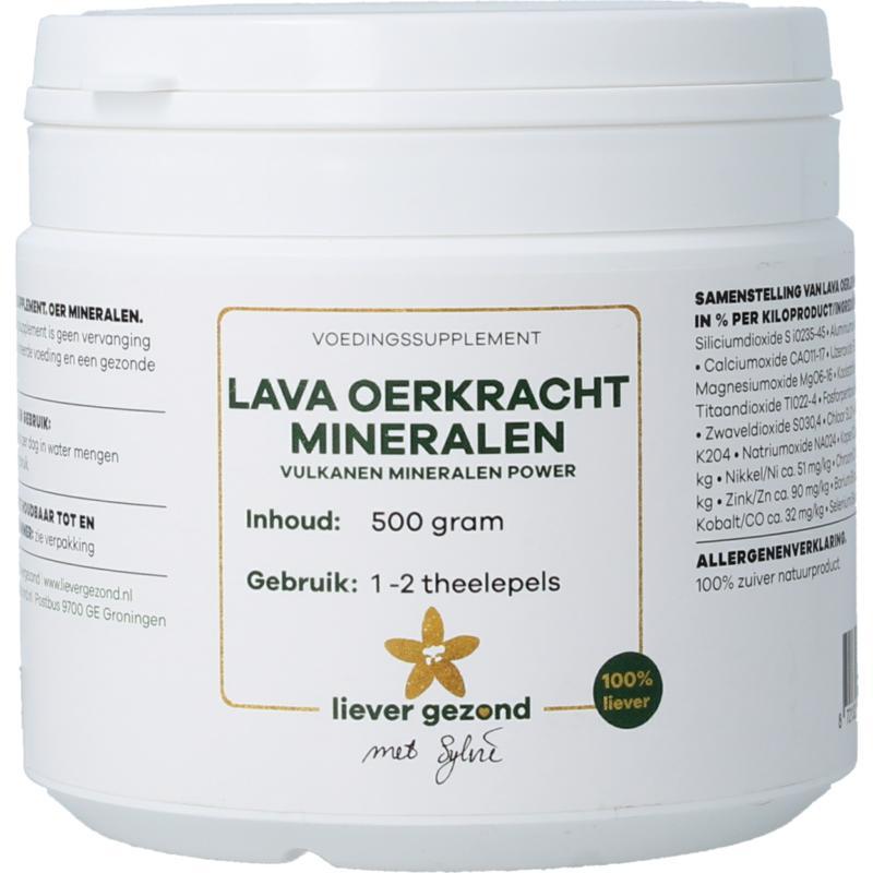 Lava oerkracht mineralen power