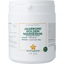 Golden magnesium poeder jaarrond