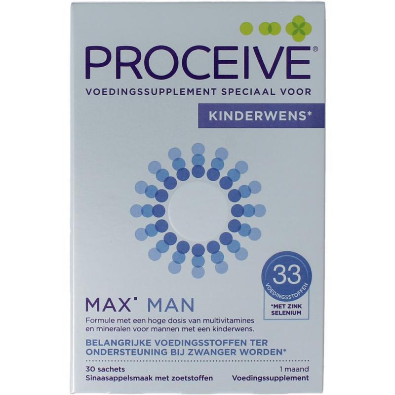 Kinderwens max man sachets