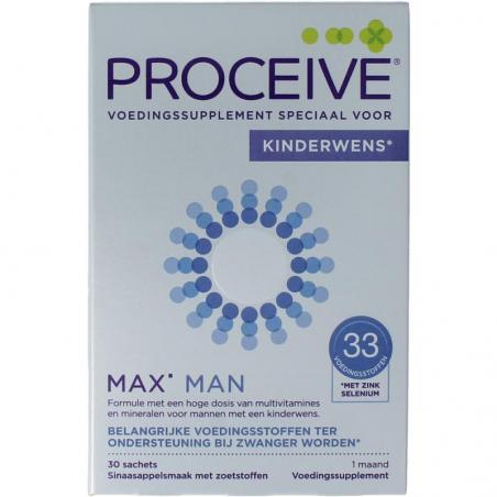 Kinderwens max man sachets