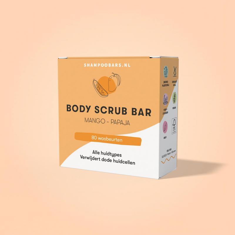 Body scrub bar mango & papaja