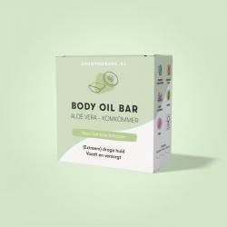 Body oil bar aloe vera & komkommer