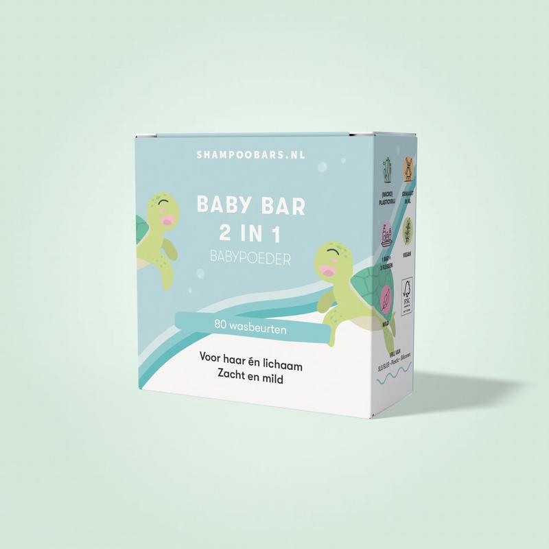 3-in-1 Baby bar babypoeder