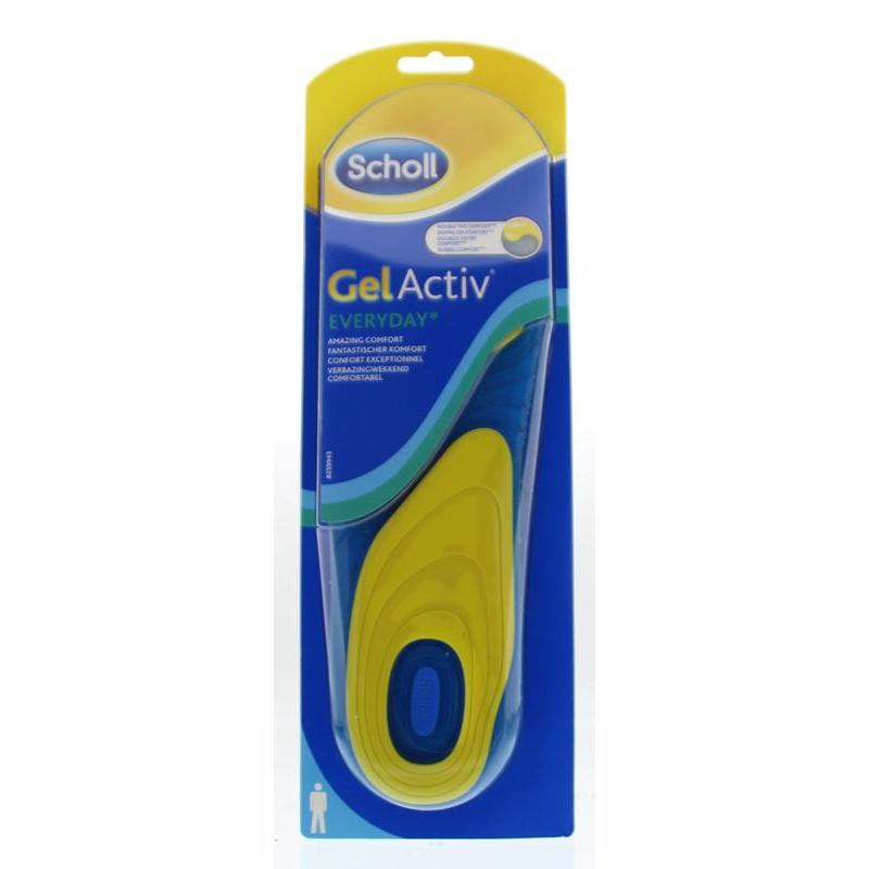 Gel active voetzolen man dagelijks 40 - 46,5