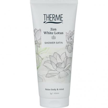 Therme zen white lotus shower satin