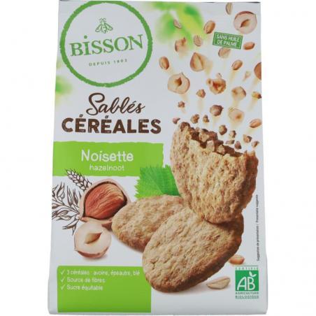 Bisson zandkoekjes hazeln &graan bio