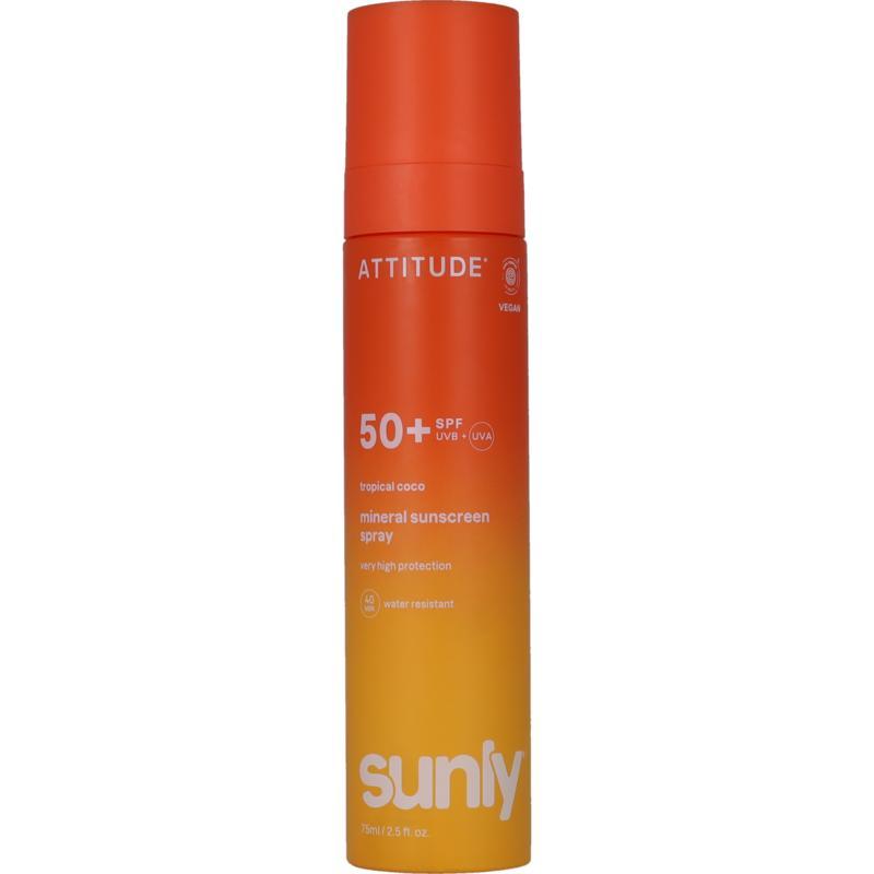 Attitude sunly sunscr spr spf50 trop co