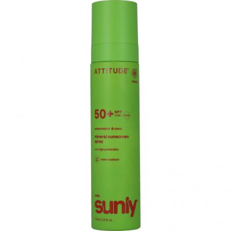 Attitude sunly sunscr spr kids spf50