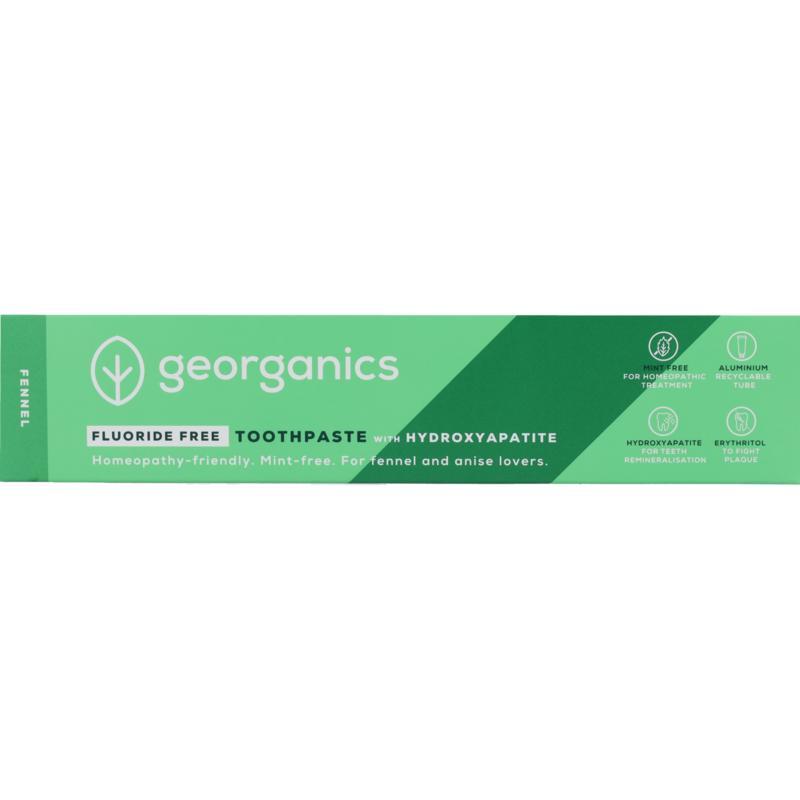 Georganics toothpaste hydro fennel ff