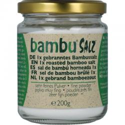 Bambu Salz bamboezout 1 x gebrand z fijn