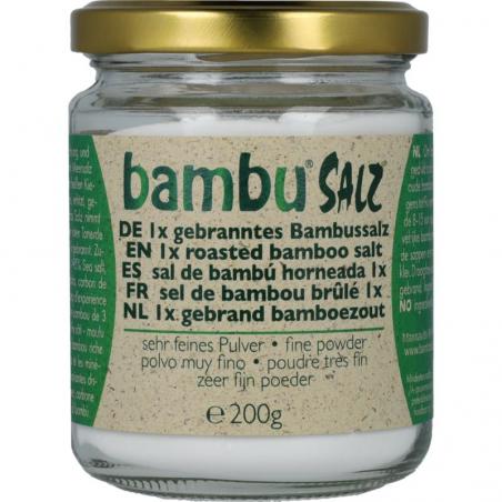 Bambu Salz bamboezout 1 x gebrand z fijn