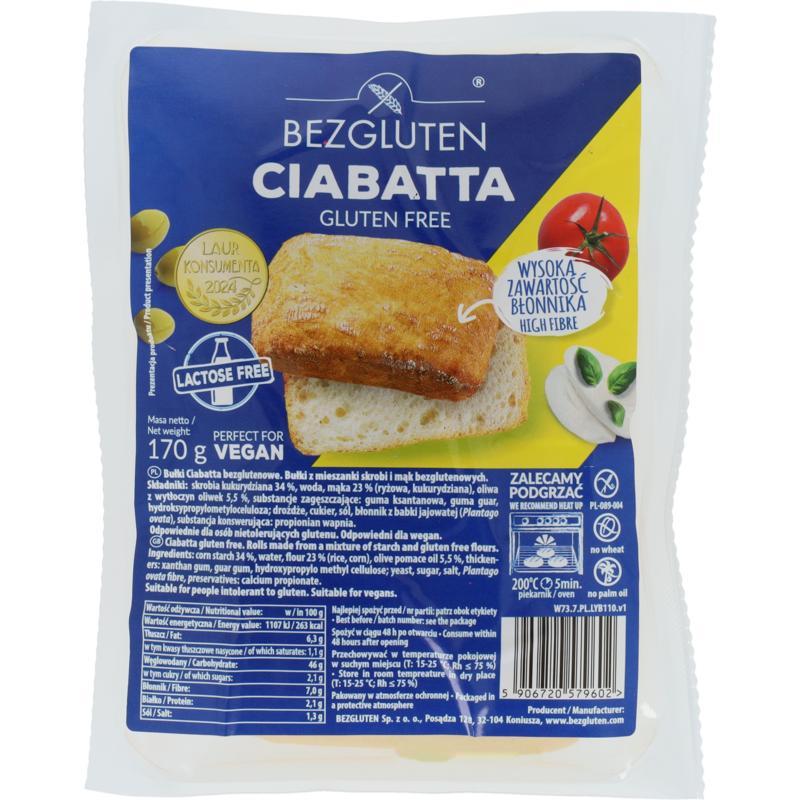 Bezgluten ciabatta glutenvrij