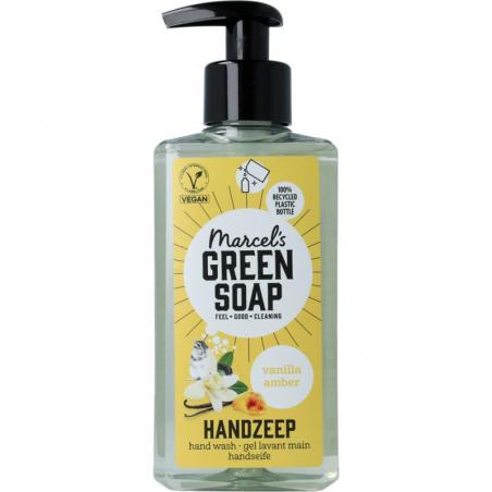 Marcel's Green Soap handzeep vanilla & amber