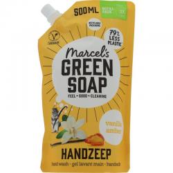 Marcel's Green Soap handzeep vanille & amber nav