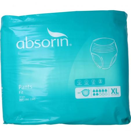 Absorin absorin comf pants fit xl