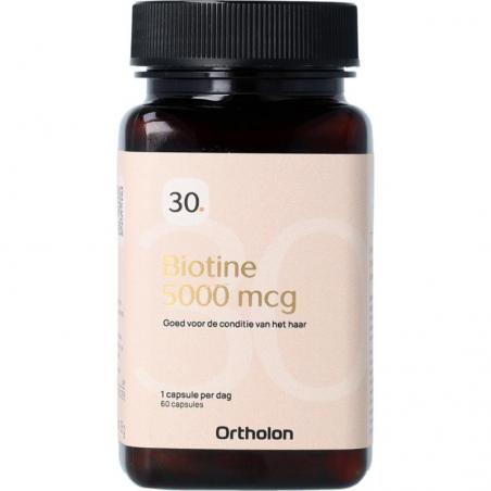 Ortholon biotine 5000 mcg