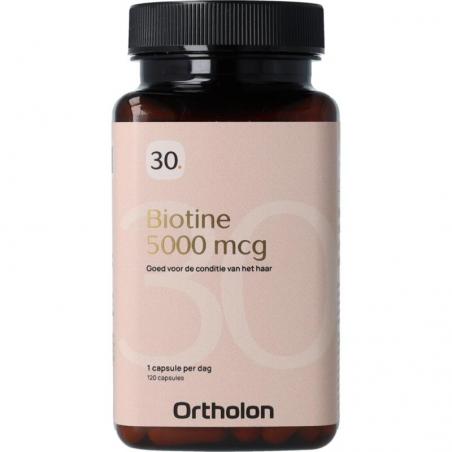 Ortholon biotine 5000 mcg