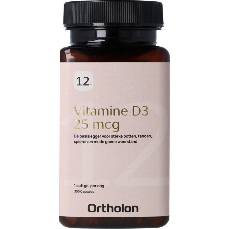 Ortholon vitamine d3 - 25mcg