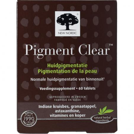 New Nordic pigment clear skin care