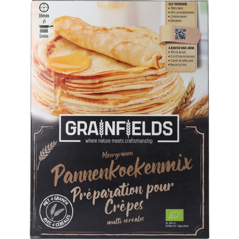 Grainfields pannenkoekenmix meergranen bio