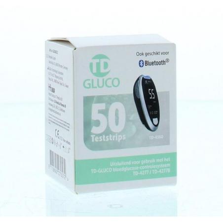 td gluco glucose teststrips