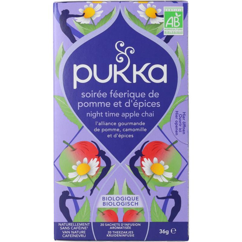 Pukka night time apple chai tea