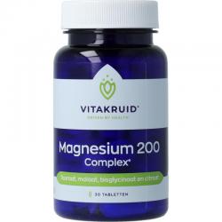 Vitakruid magn 200 compl tauraat bisgl