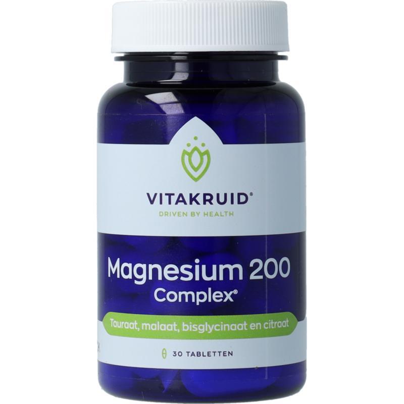 Vitakruid magn 200 compl tauraat bisgl