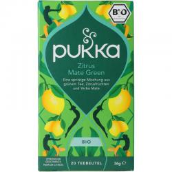Pukka citrus yerba green