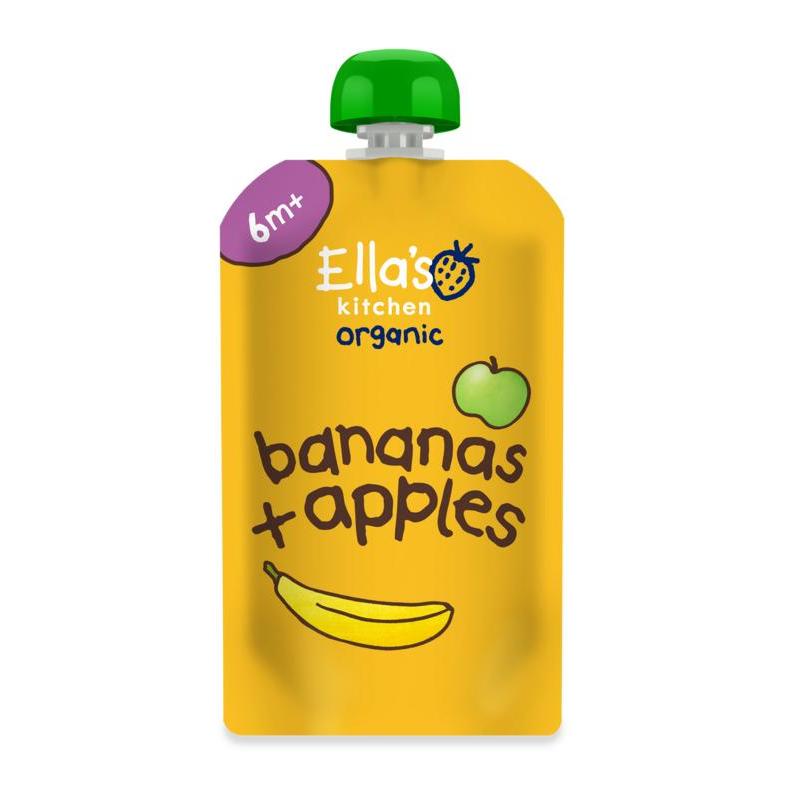 Ella's Kitchen bananen + appels 6+ bio