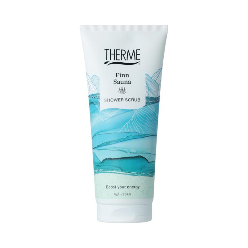 Therme therme finn sauna shower scrub