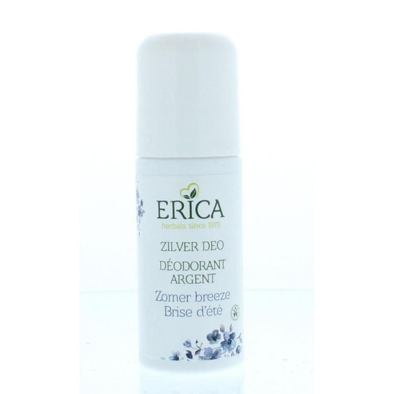 Zilver deodorant roller zomer breeze