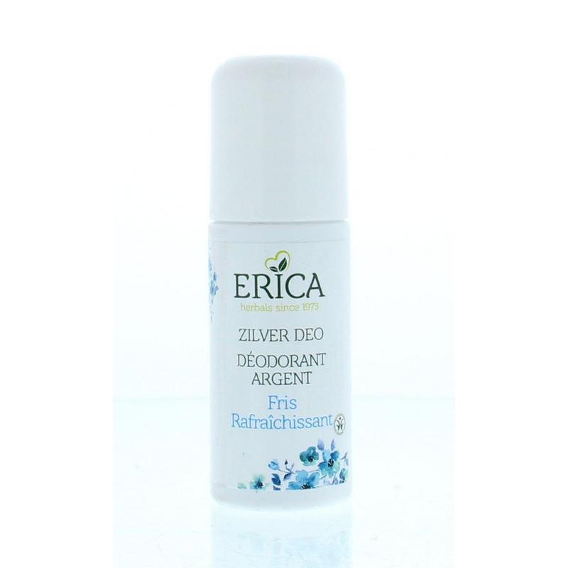 Deodorant roller zilver fris
