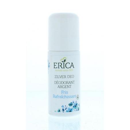 Deodorant roller zilver fris